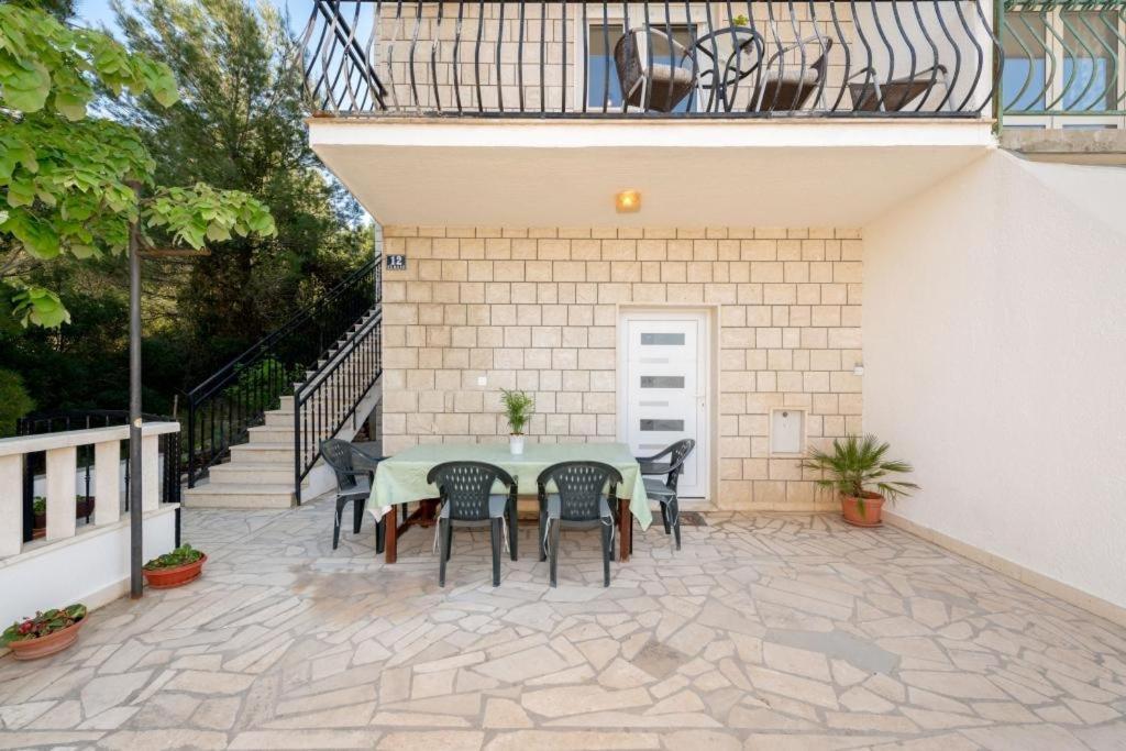 Ferienwohnung In Arbanija Mit Meerblick, Balkon, Klimaanlage, W-Lan 5137-1 トロギール エクステリア 写真